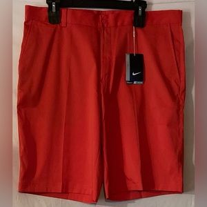 Nike  Men’s Golf Tour Performance Red Shorts NWT